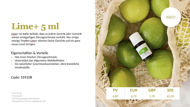 Lime Plus Essential Oil - 5 ml