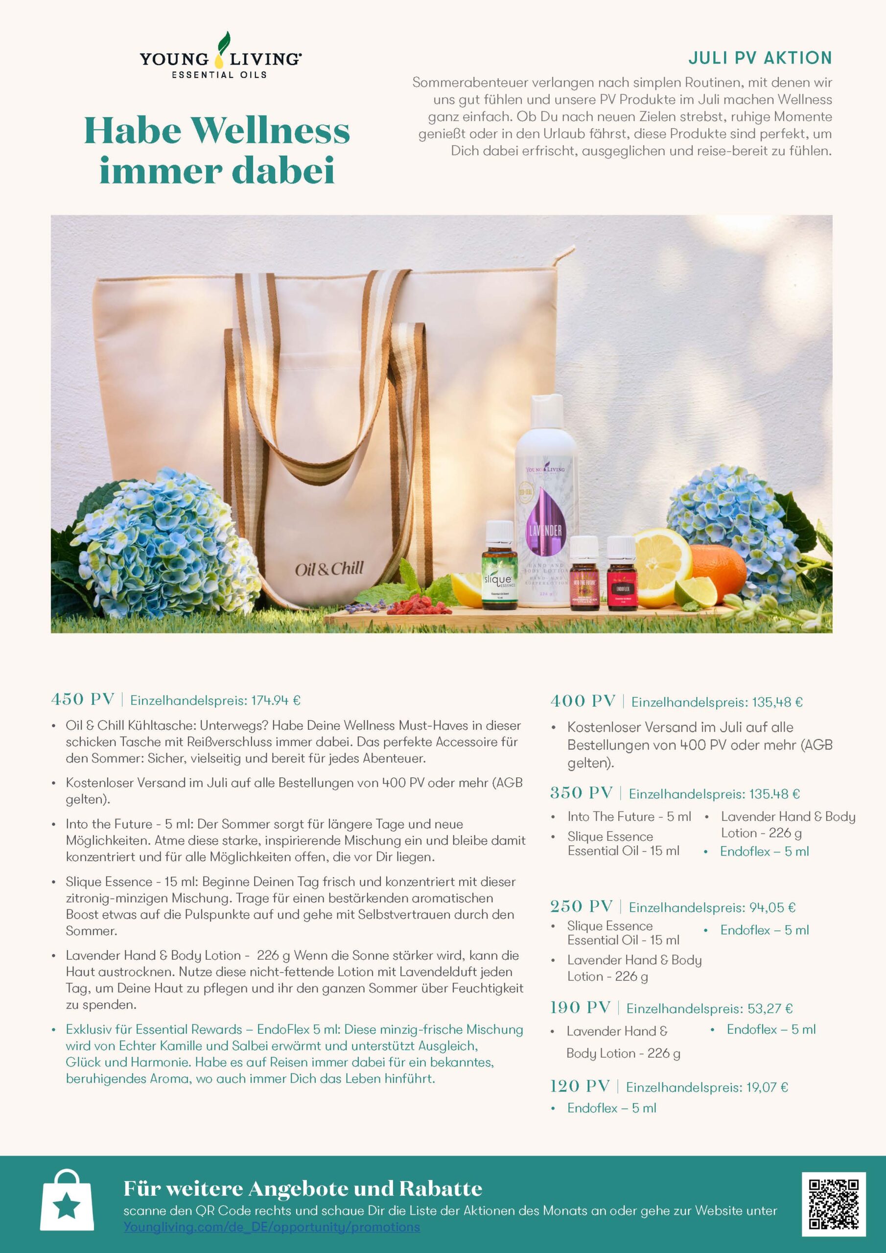 Young Living Promo April 2025 - Lebe das Leben dynamisch