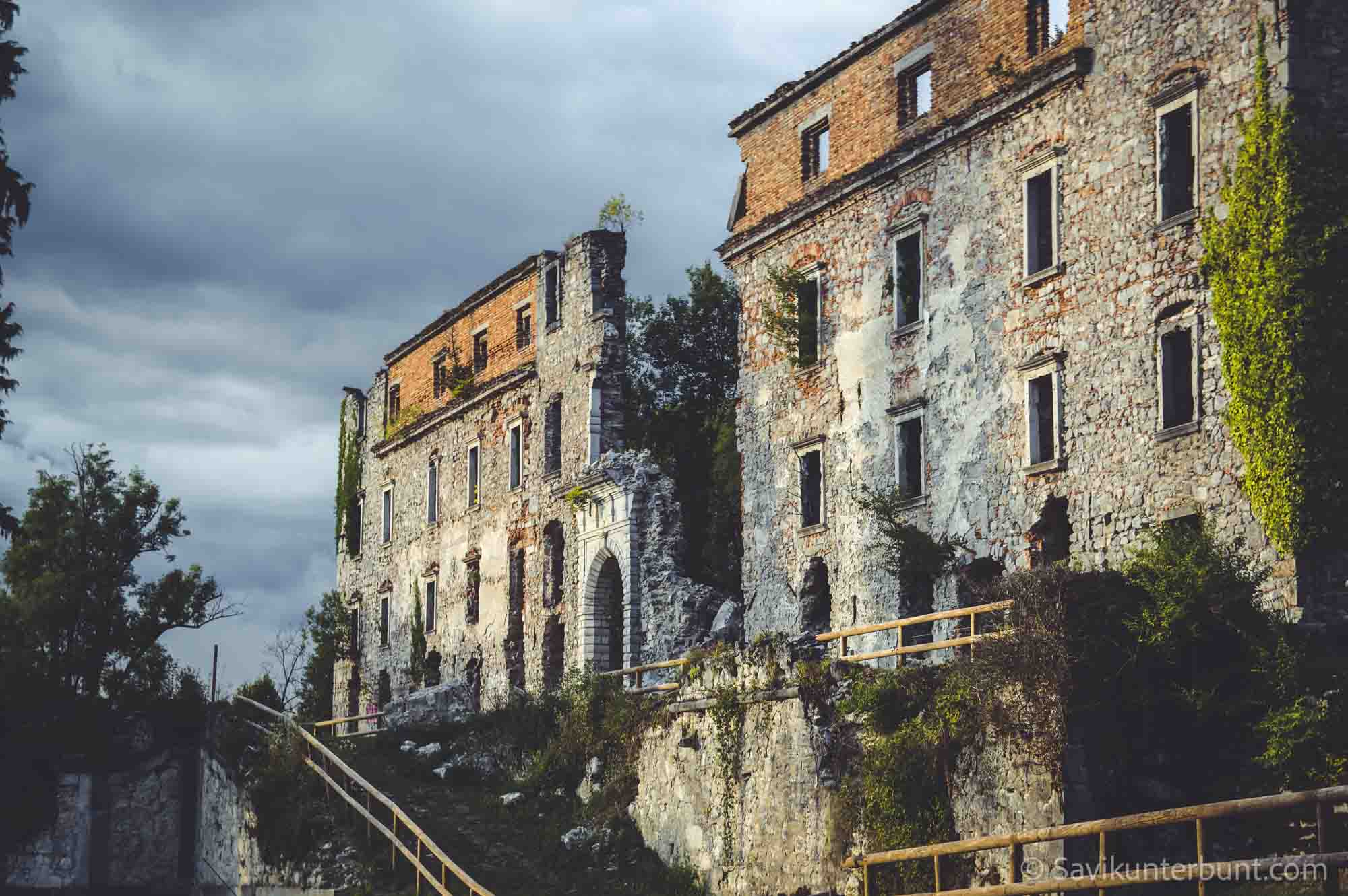 Castle ruins Burg Haasberg Slovenia Slovenien