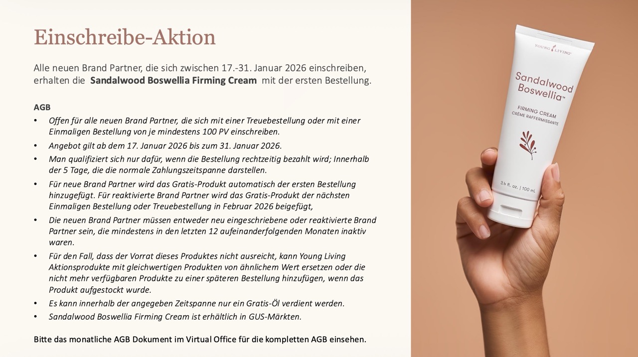 Screenshot Young Living Day Juli 2024