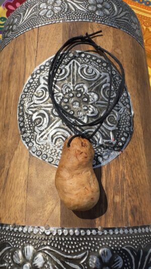 Hippie Halskette mit Baumperle Nr. 4