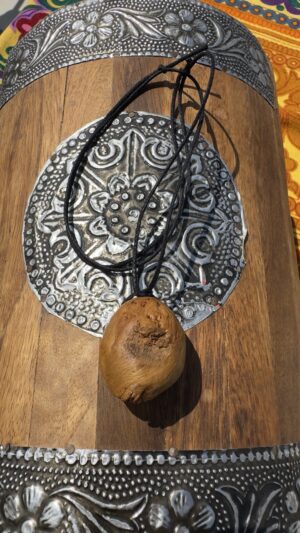 Hippie Halskette mit Baumperle Nr. 8