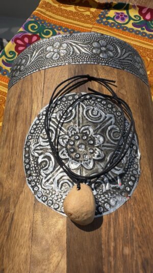 Hippie Halskette mit Baumperle Nr. 11